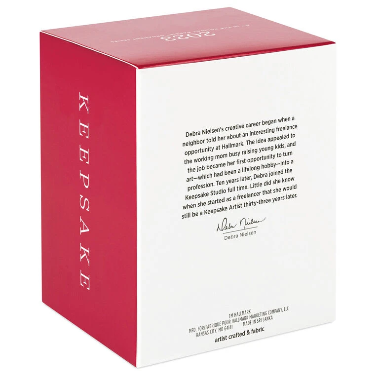 Hallmark 2023 Black Holiday Barbie™ Ornament - Image 5