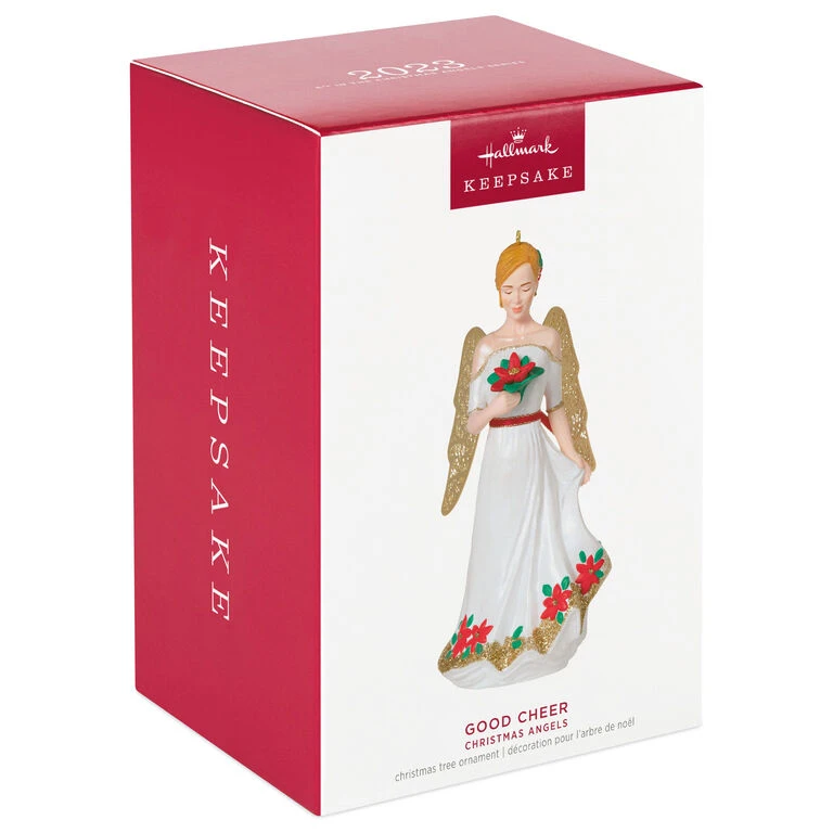 Hallmark Christmas Angels Good Cheer Ornament - Image 4