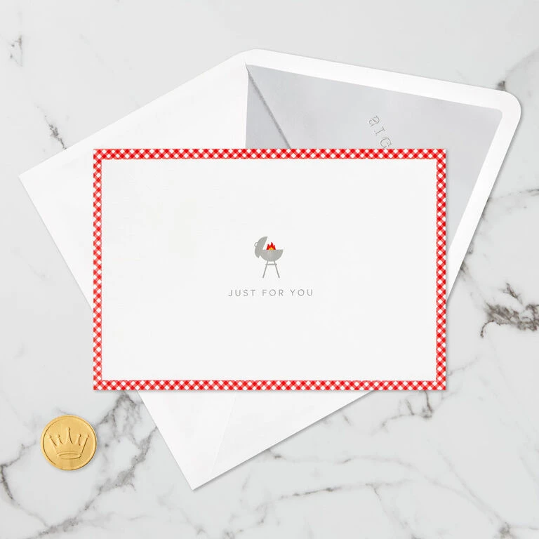 Hallmark Just For You BBQ Grill 3D Pop-Up Birthday Card - Image 6