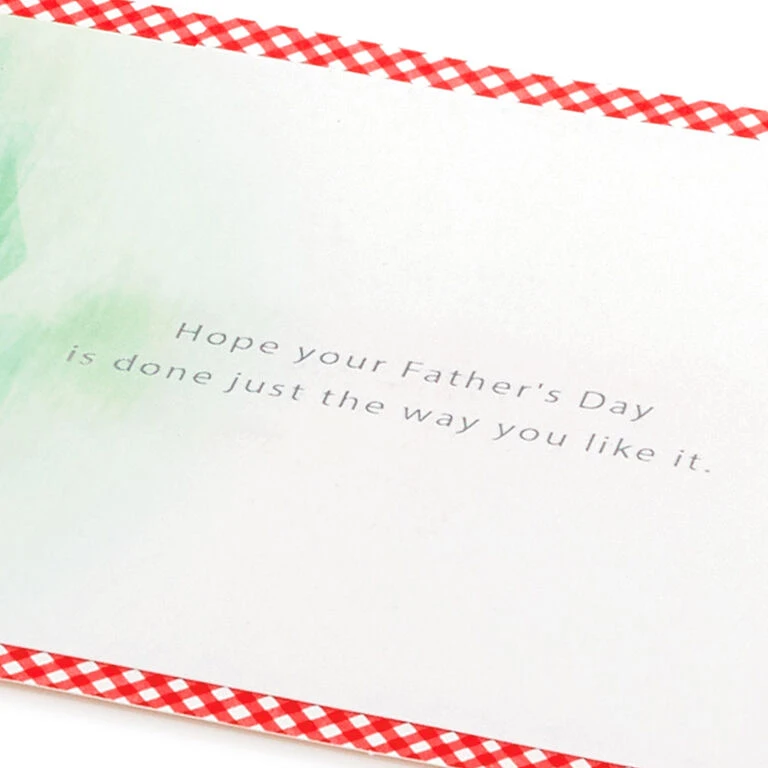 Hallmark BBQ Grill 3D Pop-Up Father's Day Card For Dad - Image 4