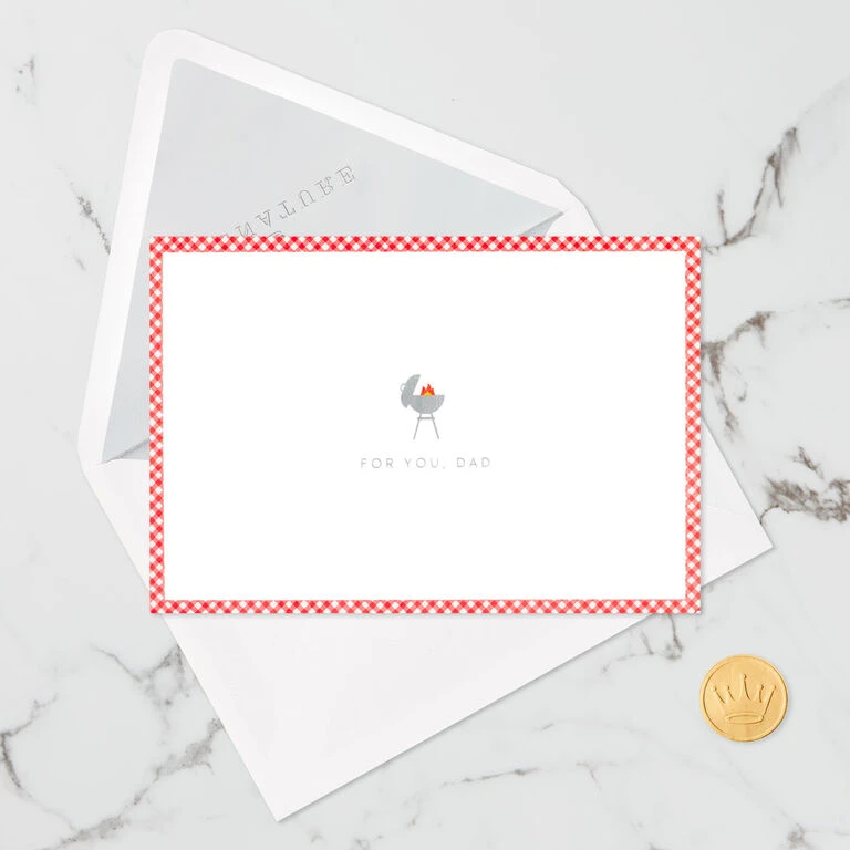 Hallmark BBQ Grill 3D Pop-Up Father's Day Card For Dad - Image 5