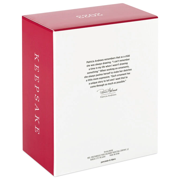 Hallmark Barbie™ Pink Collection™ 2023 Porcelain And Fabric Ornament - Image 5