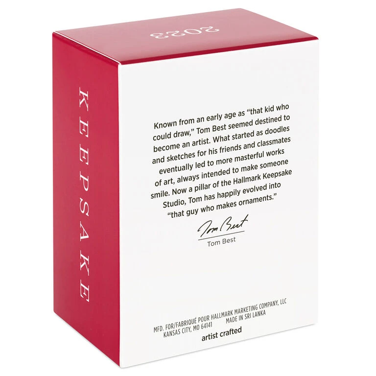 Hallmark Basketball Star 2023 Ornament - Image 5