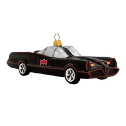 Hallmark Batman⢠The Classic TV Series Batmobile⢠Glass Ornament