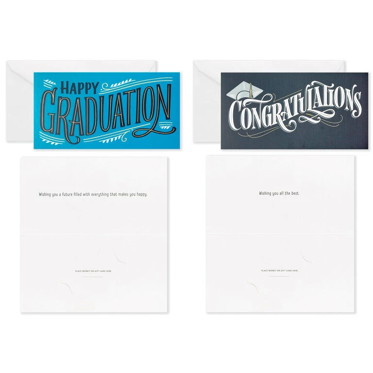 Hallmark Sophisticated Assorted Money Holder Graduation Cards, Pack Of 36 - Image 3