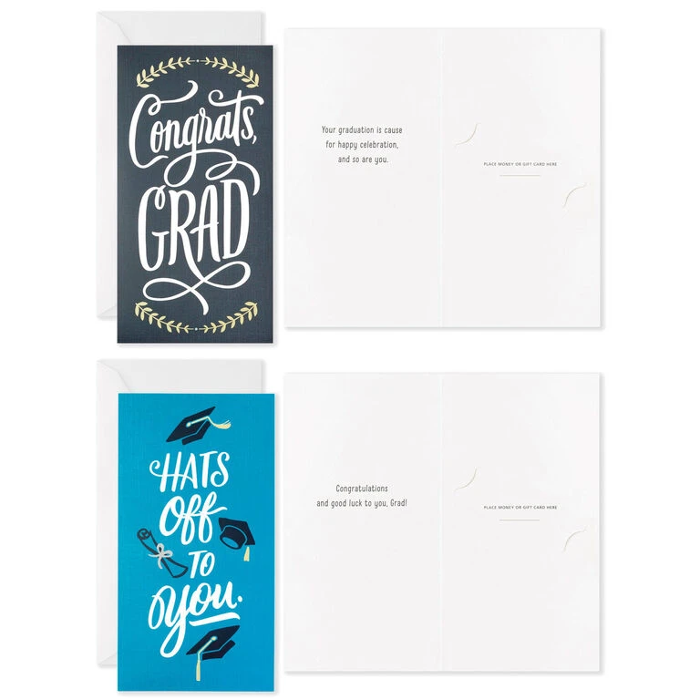 Hallmark Sophisticated Assorted Money Holder Graduation Cards, Pack Of 36 - Image 5