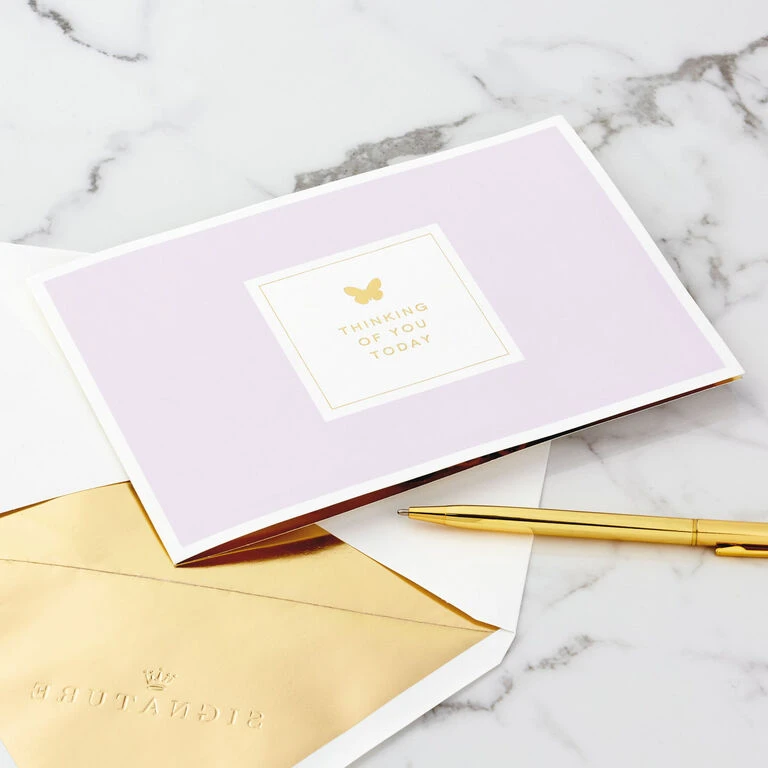 Hallmark Butterfly Bouquet Thankful For You 3D Pop-Up Thinking Of You Card - Image 5