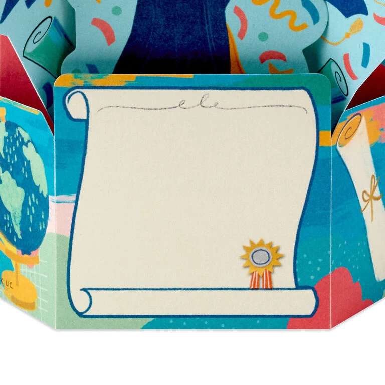 Hallmark Celebrating You 3D Pop-Up Graduation Cards, Pack Of 8 - Image 5