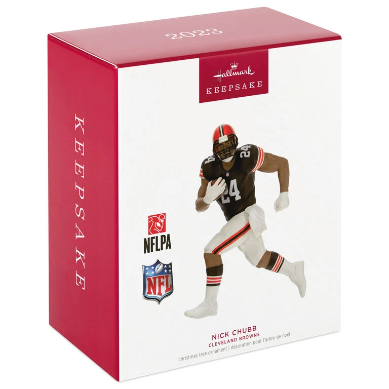 Hallmark NFL Cleveland Browns Nick Chubb Ornament - Image 4