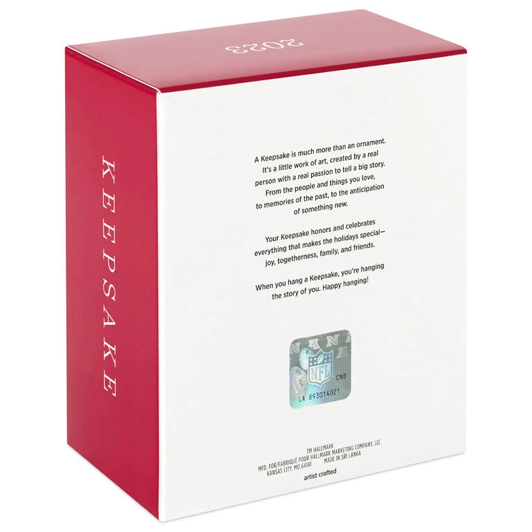 Hallmark NFL Cleveland Browns Nick Chubb Ornament - Image 5