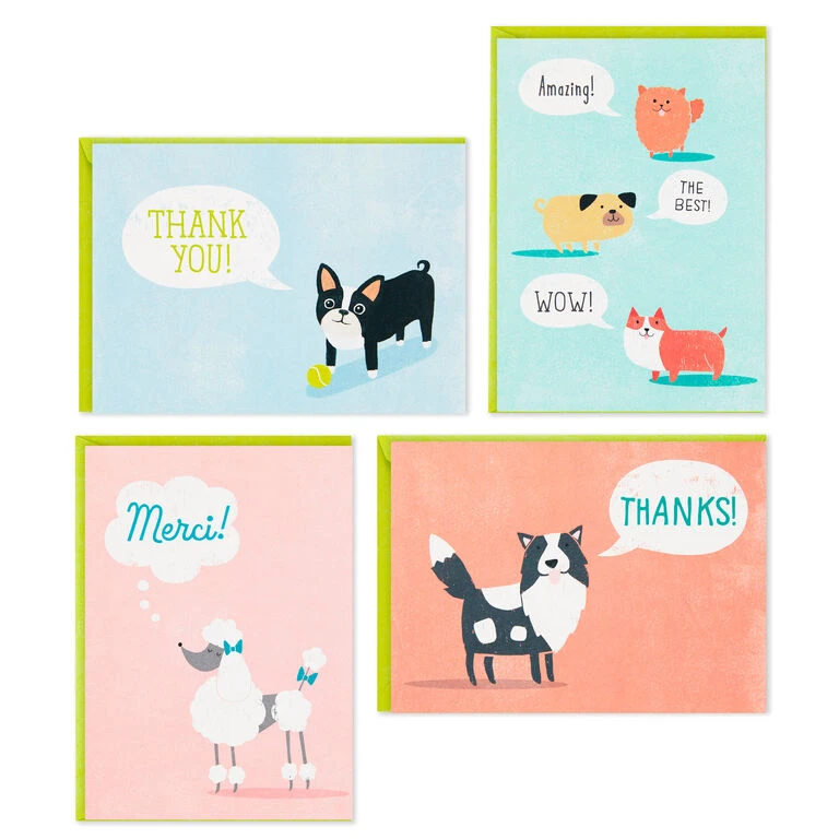 Hallmark Cute Dogs Assortment Blank Thank-You Notes, Pack Of 48 - Image 2