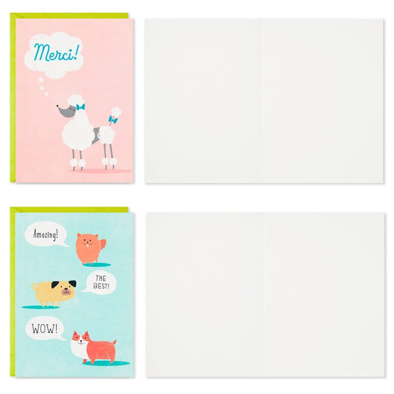 Hallmark Cute Dogs Assortment Blank Thank-You Notes, Pack Of 48 - Image 3