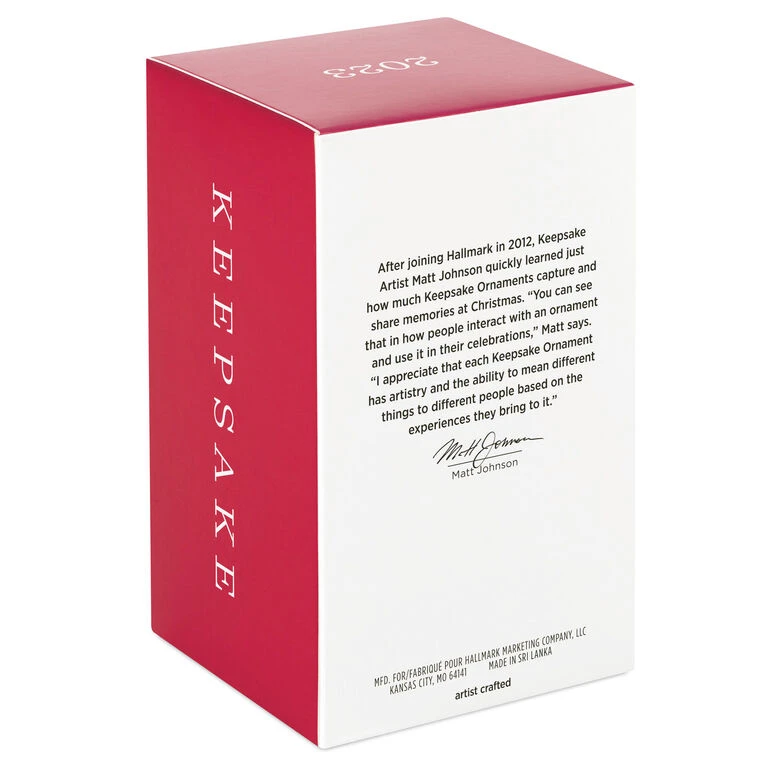 Hallmark Dad & Me Hot Cocoa Mug 2023 Ornament - Image 5