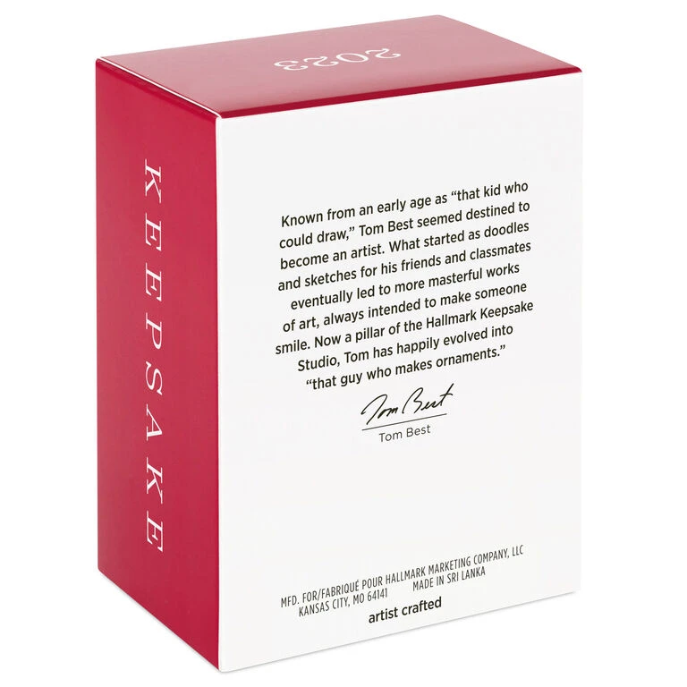 Hallmark Football Star 2023 Ornament - Image 5