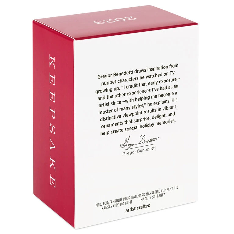 Hallmark Great-Grandson Hot Cocoa Mug 2023 Ornament - Image 5