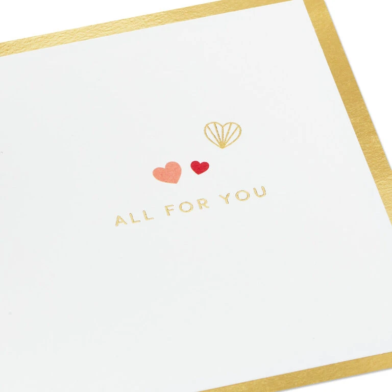 Hallmark All My Love Hearts 3D Pop-Up Love Card - Image 3
