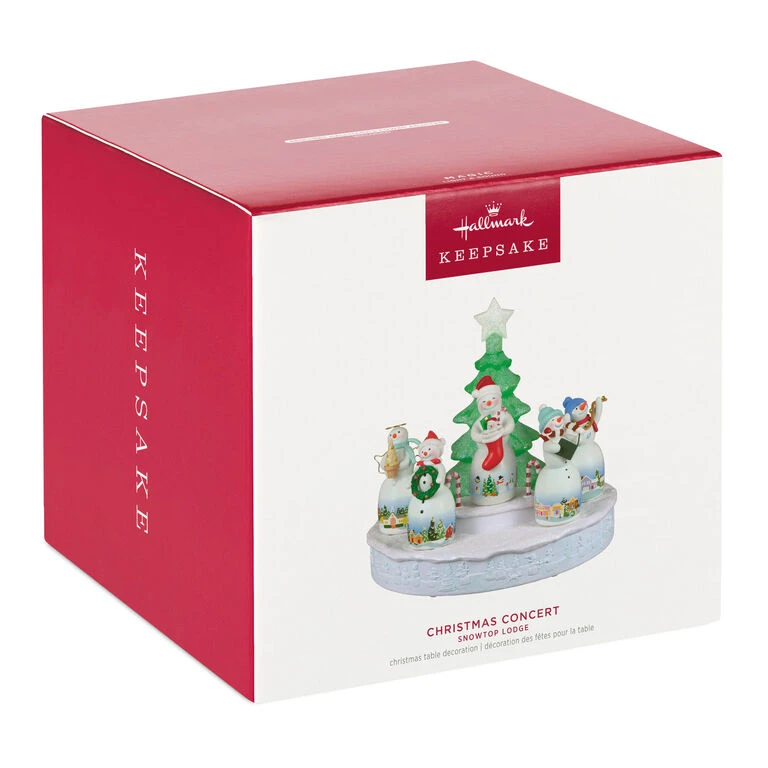 Hallmark Snowtop Lodge Christmas Concert Tabletop Decoration With Light And Sound - Image 4