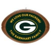 Hallmark NFL Football Green Bay Packers Text Personalized Ornament