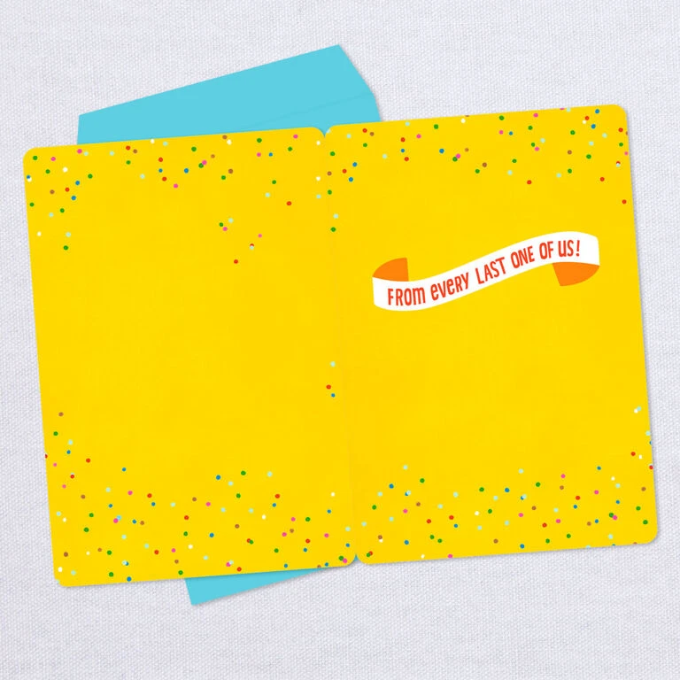 Hallmark 16" Party Cats And Dogs Jumbo Birthday Card From All - Image 3