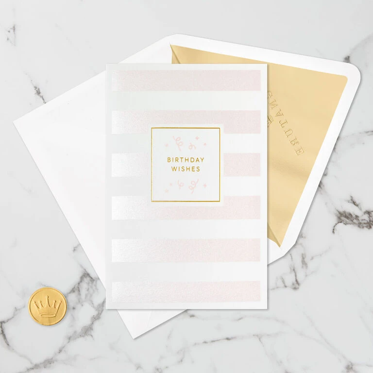 Hallmark Here's To A Happy Year Ahead 3D Pop-Up Birthday Card - Image 6