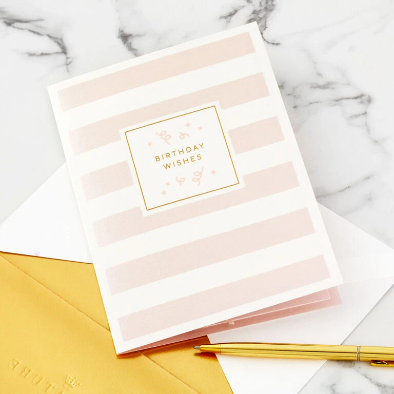 Hallmark Here's To A Happy Year Ahead 3D Pop-Up Birthday Card - Image 7