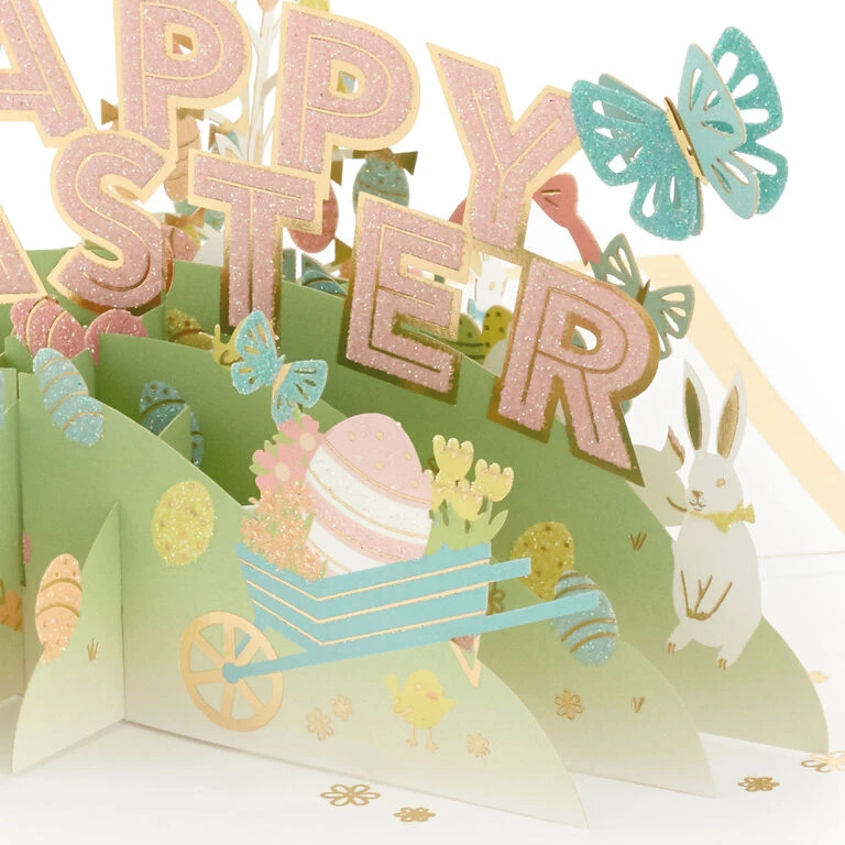 Hallmark Happy Surprises 3D Pop-Up Easter Card - Image 4