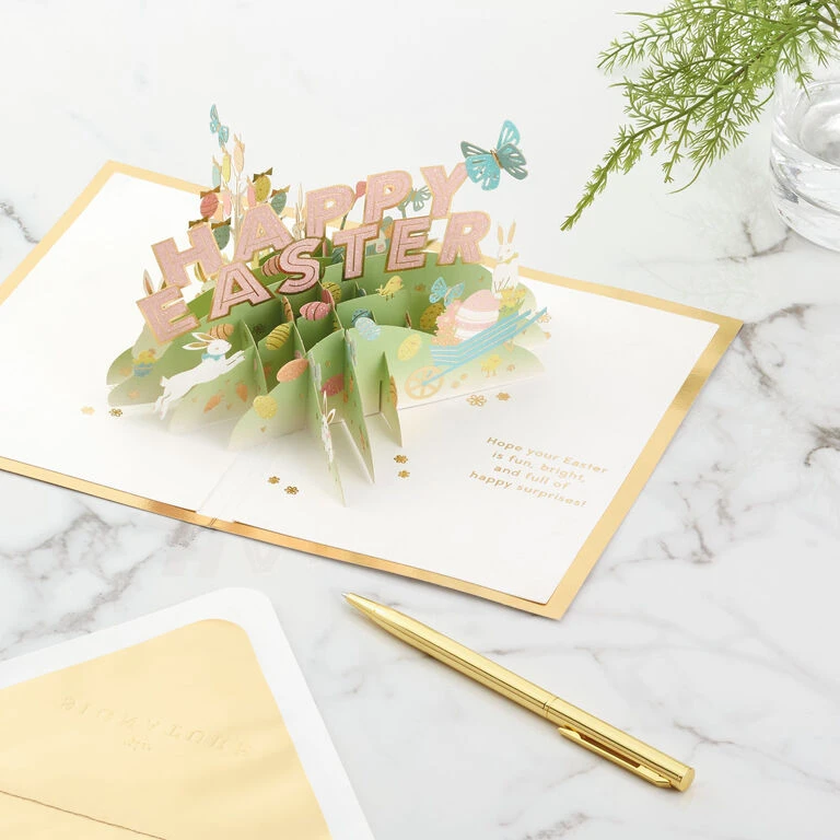 Hallmark Happy Surprises 3D Pop-Up Easter Card - Image 7