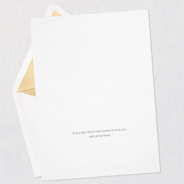 Hallmark With All My Heart Quilled Paper Handmade Love Card - Image 3