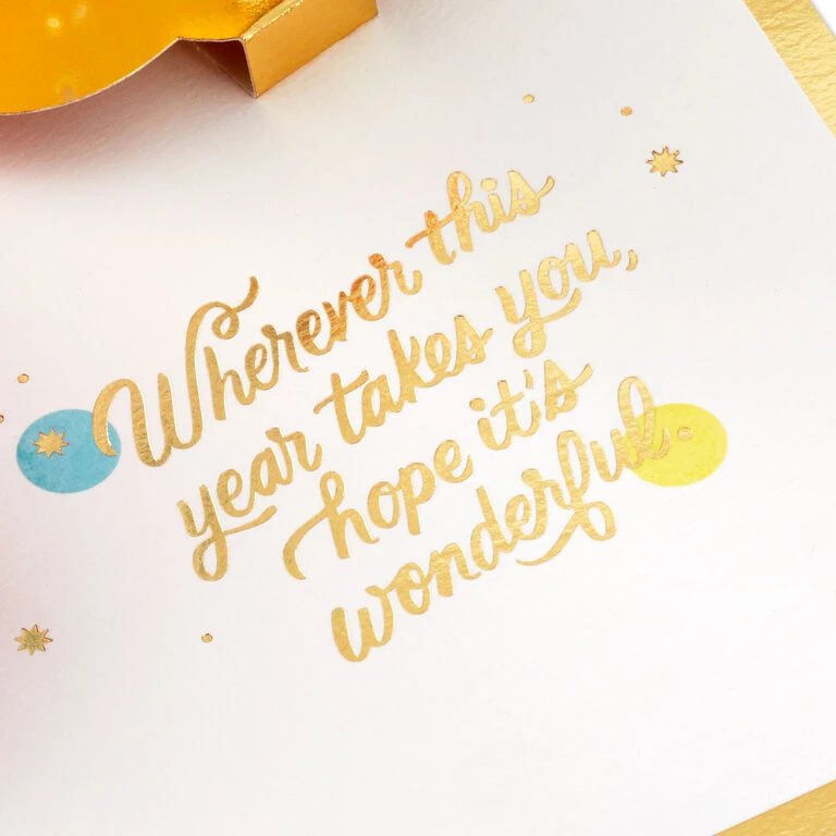 Hallmark Celebrating You Red Truck And Banner 3D Pop-Up Birthday Card - Image 3