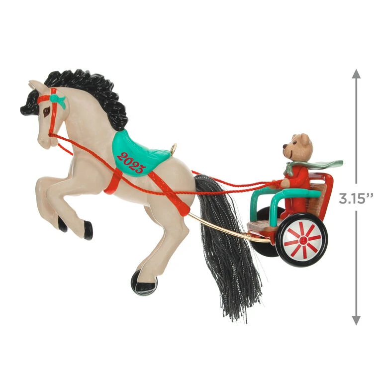 Hallmark A Pony For Christmas 2023 Ornament - Image 3