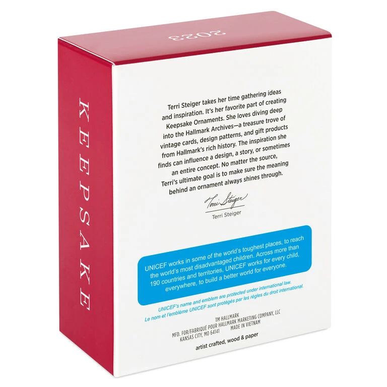 Hallmark UNICEF Every Color Of Amazing Papercraft Ornament - Image 5